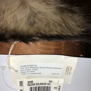 Cassin New York | Accessories | Cassin New York Raccoon Real  display picture 3